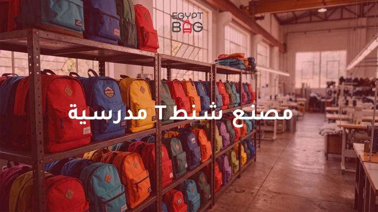مصنع شنط مدرسية