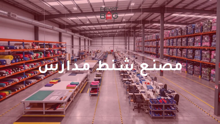 مصنع شنط مدارس